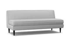 Monroe Armless Sofa :: Leg Finish: Espresso