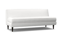 Monroe Armless Sofa :: Leg Finish: Espresso