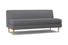 Monroe Armless Sofa :: Leg Finish: Natural