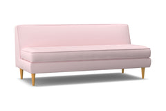 Monroe Armless Sofa :: Leg Finish: Natural