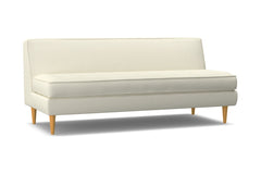 Monroe Armless Sofa :: Leg Finish: Natural