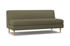 Monroe Armless Sofa :: Leg Finish: Natural