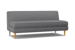 Monroe Armless Sofa :: Leg Finish: Natural