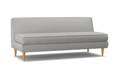 Monroe Armless Sofa :: Leg Finish: Natural