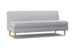 Monroe Armless Sofa :: Leg Finish: Natural