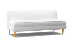 Monroe Armless Sofa :: Leg Finish: Natural