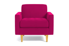 Monroe Chair :: Leg Finish: Natural