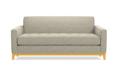 Monroe Drive Apartment Size Sleeper Sofa Bed :: Leg Finish: Natural / Sleeper Option: Deluxe Innerspring Mattress