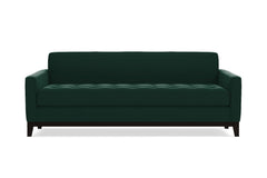 Monroe Drive Queen Size Sleeper Sofa Bed :: Leg Finish: Espresso / Sleeper Option: Deluxe Innerspring Mattress