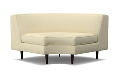 Monroe Round Corner :: Leg Finish: Espresso