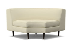 Monroe Round Corner :: Leg Finish: Espresso