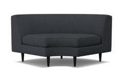 Monroe Round Corner :: Leg Finish: Espresso