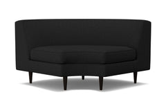 Monroe Round Corner :: Leg Finish: Espresso
