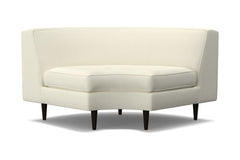 Monroe Round Corner :: Leg Finish: Espresso