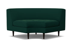 Monroe Round Corner :: Leg Finish: Espresso