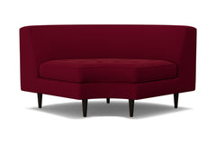 Monroe Round Corner :: Leg Finish: Espresso