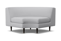 Monroe Round Corner :: Leg Finish: Espresso