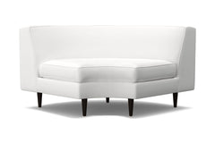 Monroe Round Corner :: Leg Finish: Espresso