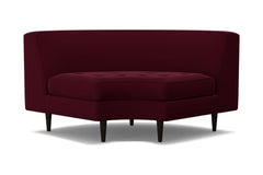 Monroe Round Corner :: Leg Finish: Espresso