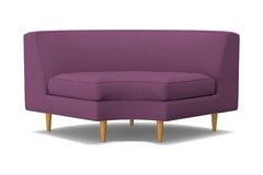 Monroe Round Corner :: Leg Finish: Natural