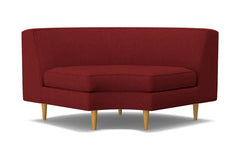 Monroe Round Corner :: Leg Finish: Natural