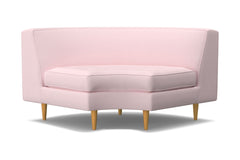 Monroe Round Corner :: Leg Finish: Natural