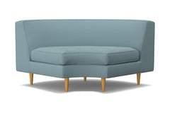 Monroe Round Corner :: Leg Finish: Natural