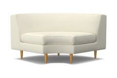 Monroe Round Corner :: Leg Finish: Natural