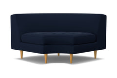 Monroe Round Corner :: Leg Finish: Natural
