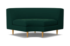Monroe Round Corner :: Leg Finish: Natural