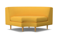 Monroe Round Corner :: Leg Finish: Natural