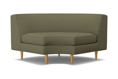 Monroe Round Corner :: Leg Finish: Natural
