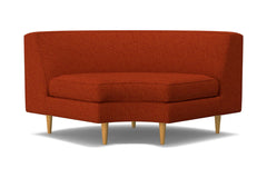 Monroe Round Corner :: Leg Finish: Natural