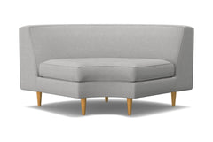 Monroe Round Corner :: Leg Finish: Natural