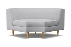 Monroe Round Corner :: Leg Finish: Natural
