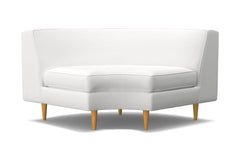 Monroe Round Corner :: Leg Finish: Natural