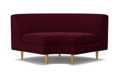 Monroe Round Corner :: Leg Finish: Natural