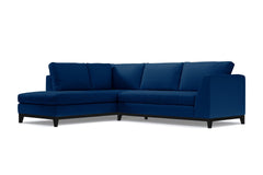 Mulholland Drive 2pc Sectional Sofa :: Leg Finish: Espresso / Configuration: LAF - Chaise on the Left