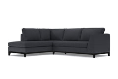Mulholland Drive 2pc Sectional Sofa :: Leg Finish: Espresso / Configuration: LAF - Chaise on the Left