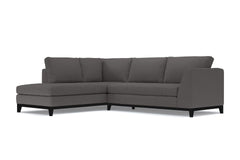 Mulholland Drive 2pc Sectional Sofa :: Leg Finish: Espresso / Configuration: LAF - Chaise on the Left