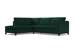 Mulholland Drive 2pc Sectional Sofa :: Leg Finish: Espresso / Configuration: LAF - Chaise on the Left