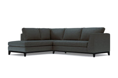 Mulholland Drive 2pc Sectional Sofa :: Leg Finish: Espresso / Configuration: LAF - Chaise on the Left