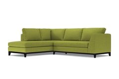 Mulholland Drive 2pc Sectional Sofa :: Leg Finish: Espresso / Configuration: LAF - Chaise on the Left