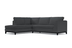 Mulholland Drive 2pc Sectional Sofa :: Leg Finish: Espresso / Configuration: LAF - Chaise on the Left