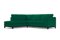 Mulholland Drive 2pc Sectional Sofa :: Leg Finish: Espresso / Configuration: LAF - Chaise on the Left