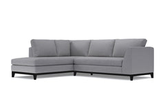 Mulholland Drive 2pc Sectional Sofa :: Leg Finish: Espresso / Configuration: LAF - Chaise on the Left