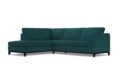 Mulholland Drive 2pc Sectional Sofa :: Leg Finish: Espresso / Configuration: LAF - Chaise on the Left