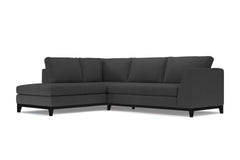 Mulholland Drive 2pc Sectional Sofa :: Leg Finish: Espresso / Configuration: LAF - Chaise on the Left