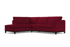 Mulholland Drive 2pc Sectional Sofa :: Leg Finish: Espresso / Configuration: LAF - Chaise on the Left