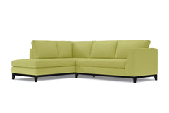 Mulholland Drive 2pc Sectional Sofa :: Leg Finish: Espresso / Configuration: LAF - Chaise on the Left